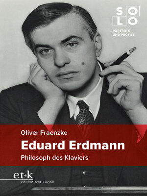 cover image of Eduard Erdmann